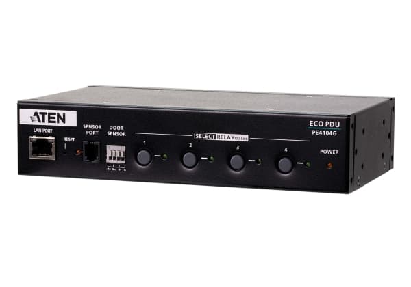 ATEN PE4104G-AT-G tehonjakeluyksikkö 4 AC-pistorasia(a) 1U Musta