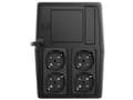 Miniatyrbilde 4 av 5: FSP FP 1000 - UPS - AC 110/120/220/230/240 V - 600 watt - 1000 VA - 7 Ah - utgangskontakter: 4