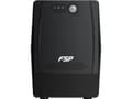 Miniatyrbilde 5 av 5: FSP FP 1000 - UPS - AC 110/120/220/230/240 V - 600 watt - 1000 VA - 7 Ah - utgangskontakter: 4