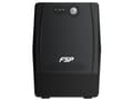 Miniatyrbilde 2 av 5: FSP FP 1000 - UPS - AC 110/120/220/230/240 V - 600 watt - 1000 VA - 7 Ah - utgangskontakter: 4