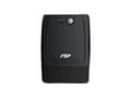 Miniatyrbilde 1 av 5: FSP FP 1000 - UPS - AC 110/120/220/230/240 V - 600 watt - 1000 VA - 7 Ah - utgangskontakter: 4