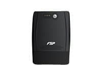 FSP FP 1000 - UPS - AC 110/120/220/230/240 V - 600 watt - 1000 VA - 7 Ah - utgangskontakter: 4 Sort