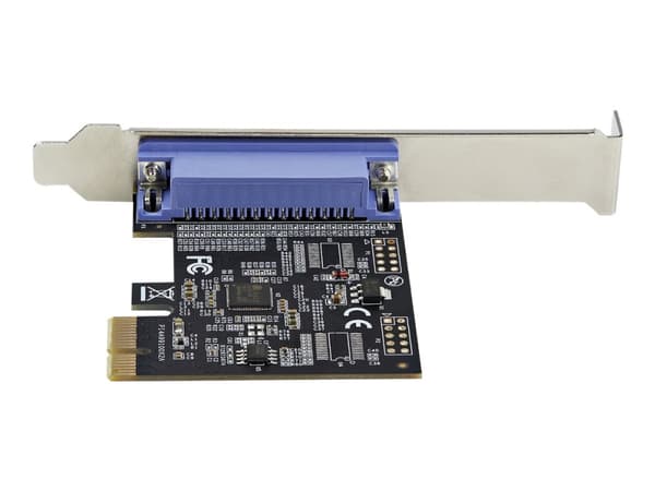 StarTech.com 1-ports parallellt PCIe-kort - PCI Express till parallell DB25-kortadapter - PC-expansion LPT-kontroller för skrivare, skannrar och plot