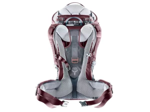 Deuter Kid Comfort, Ryggsekk til bæresele, Gutt/Jente, 22 kg, Rød, Polyamid