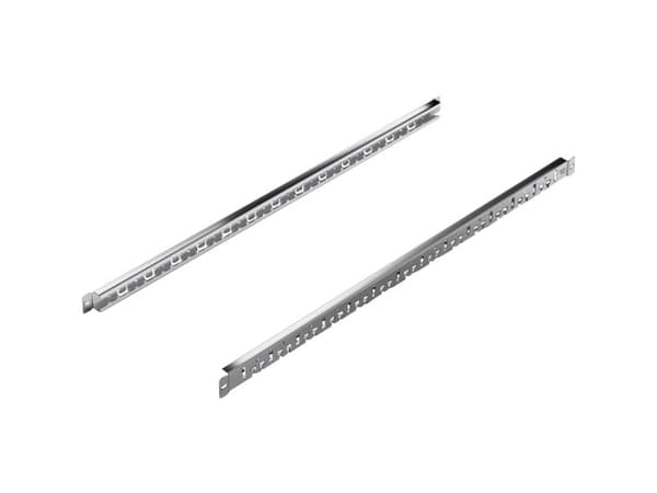 Rittal 5302.026, Skena till rackskåp, Metallisk, Stål, 1U, 48,3 cm (19"), 4 styck