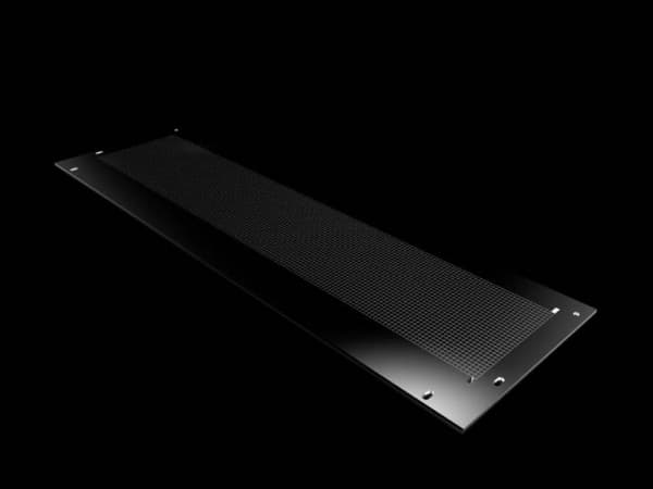 Rittal plastflensplate for funksjonell romdeler 1000mm pakke med 2 stk.