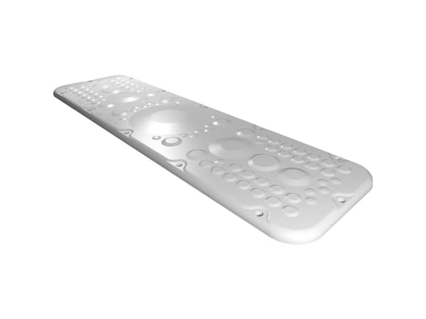 Rittal SZ 2564.300, Rackplate, Plast, Lysegrå, 1 stykker, 700 g