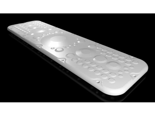 Rittal SZ 2564.300, Rackplate, Plast, Lysegrå, 1 stykker, 700 g