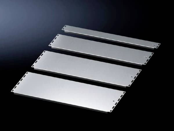 Rittal 8001.214, Lattialevy, Harmaa, Terästä, VX, VX IT, VX SE, 60 cm, 175 mm