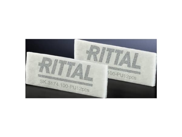 Rittal SK 3174.100 Reserve-filtermåtte (B x H x T) 264 x 95 x 17 mm 12 stk