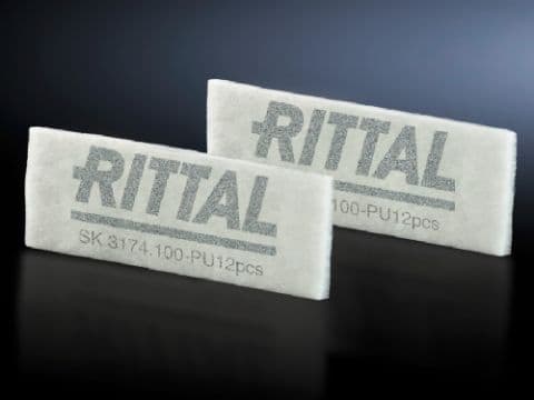Rittal SK 3174.100 Reserve-filtermåtte (B x H x T) 264 x 95 x 17 mm 12 stk