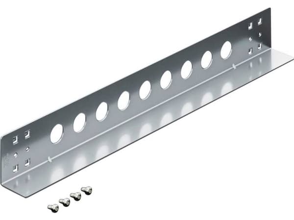 Rittal 5302.033, Skena till rackskåp, Hasselnöt, Nickel, Galvaniserat stål, 204 kg, 2U, VX IT