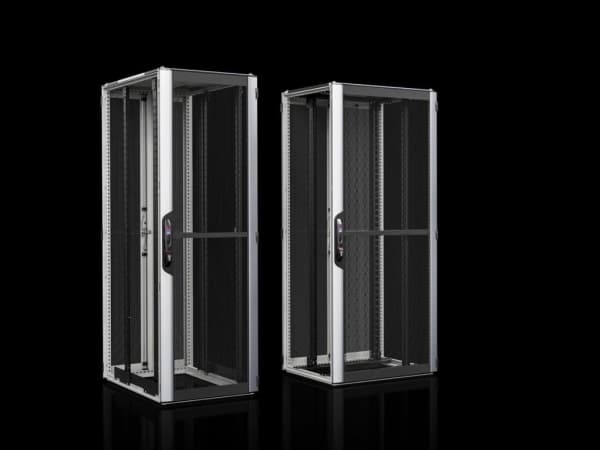 Rittal 5311.116, Fristående rack, 42U, Knapplås, 101 kg, Svart
