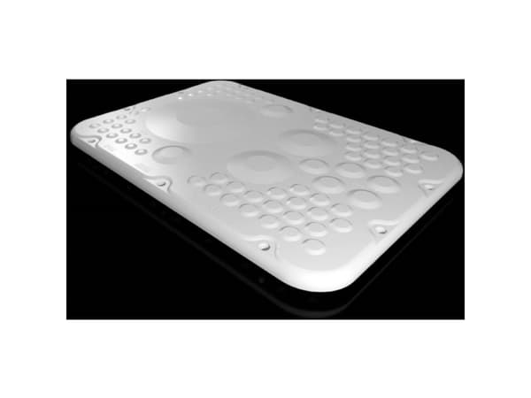 Rittal SZ 2565.300, Rackplate, Plast, Lysegrå, 1 stykker, 560 g