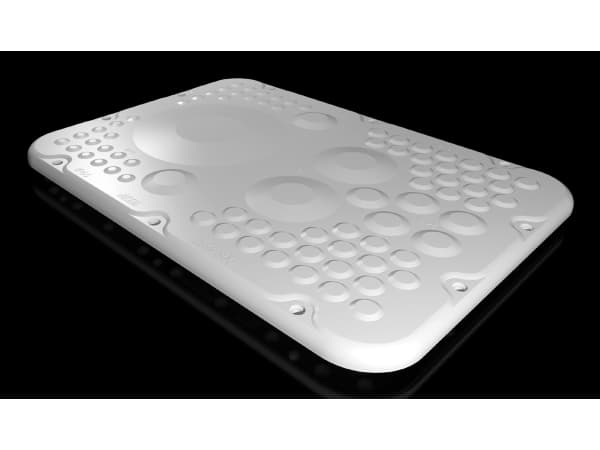 Rittal SZ 2565.300, Rackplate, Plast, Lysegrå, 1 stykker, 560 g
