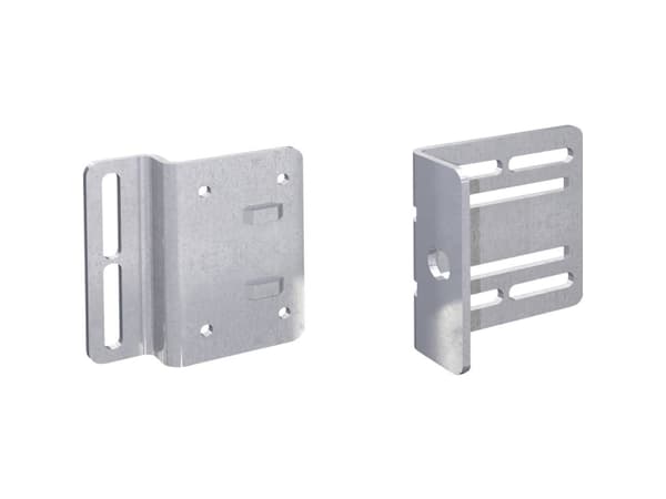 Rittal 9686.495, Monteringsbrakett for elektrisk kabinett, Skru, Stål, Stål, 1,06 kg, 1,1 kg