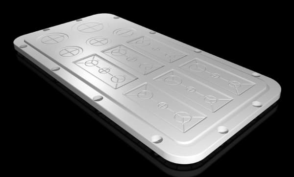 Rittal SZ 2567.200, Rackplate, Lysegrå, Plast, IP66, -40 - 80 °C, 436 mm