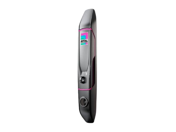 Rittal 8618.231, Ovenkahva, Musta, Vaaleanpunainen, Sinkki, Rittal VX IT, 670 g, 1 kpl