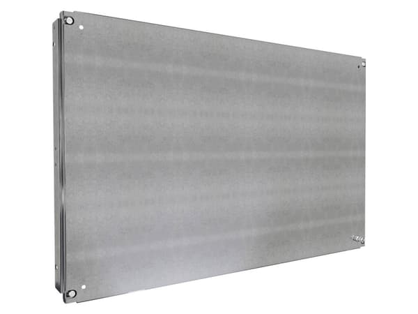 Rittal SV 9683.606, Monteringsplate, Stål, Stål, 902 mm, 593 mm, 2 mm