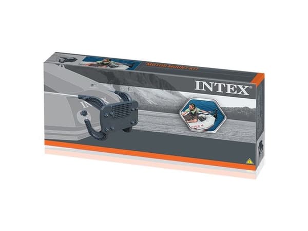 Intex 68624, Påhengsmotormontering, Sort, Rustfritt stål, Intex, Challenger 3, Seahawk 2 / 3 / 4, Excursion 4 / 5, Mariner 3 / 4, Aluminium, 508 mm