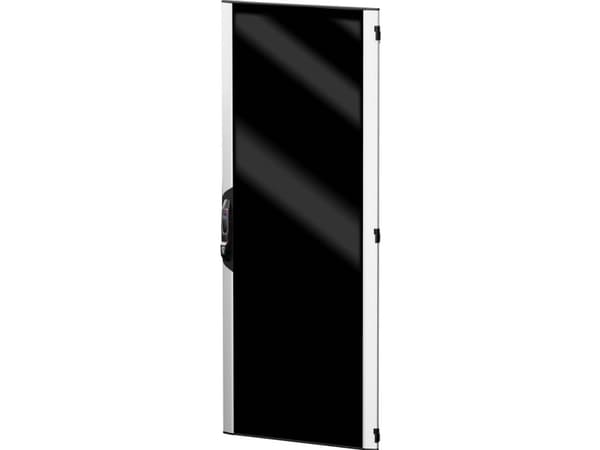 Rittal 5301.423, Dør, Svart, Gjennomsiktig, Aluminium, Herdet glass, IP55, VX IT, 800 mm