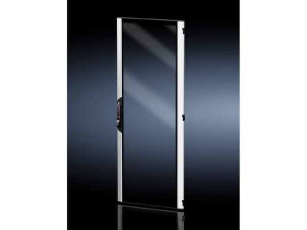 Rittal 5301.423, Dør, Svart, Gjennomsiktig, Aluminium, Herdet glass, IP55, VX IT, 800 mm