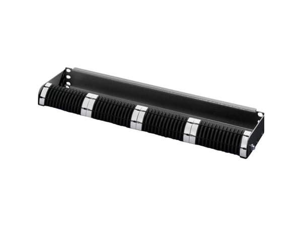 Rittal DK 5302.203, Administrasjonspanel, Sort, Plast, Stål, 1U, 48,3 cm (19"), 1 stykker