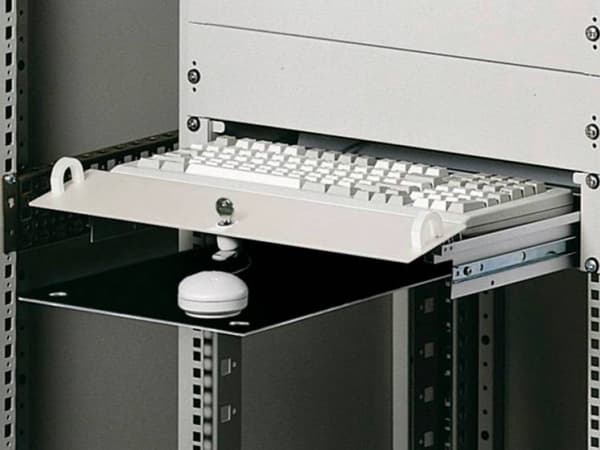 Rittal DK 5302.205, Skuffeinnlegg, Sort, Aluminium, Stål, 482,6 mm, 390 mm, 7,04 kg