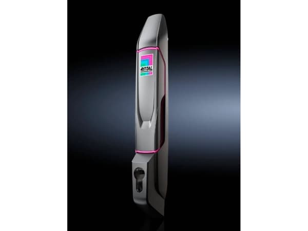 Rittal 8618.251, Dörrhandtag, Svart, Zink, VX, 1 styck, 720 g