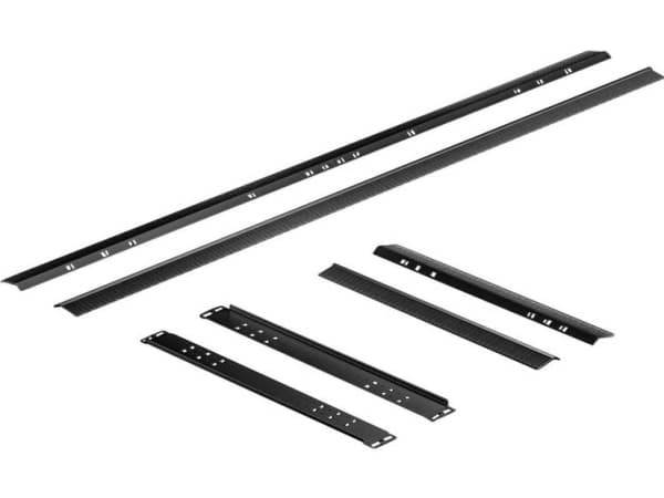 Rittal 5302.036, Børstesett, Svart, Plastikk, Stål, 80 cm, 1 stykker