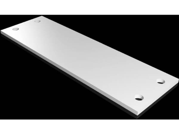 Rittal plastflensplate funksjonell sidevegg 152x48mm pakke med 10 stk.
