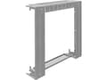 Miniatyrbilde 4 av 4: Rittal 9684.960, Dekkplate for elektrisk kabinett, Stål, Stål, 600 mm, 5,2 kg, 6 kg