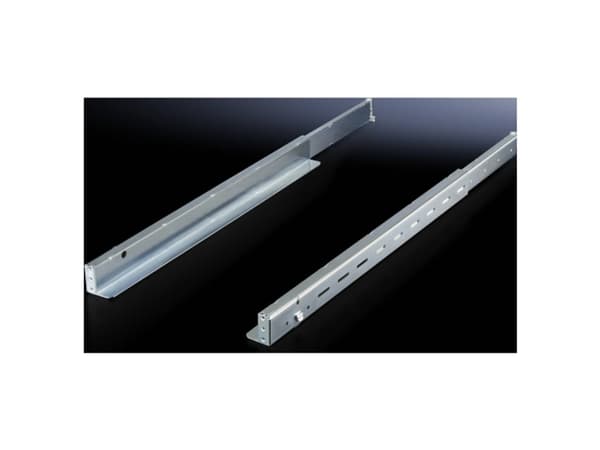 Rittal DK 5302.035, Rackskinnesett, Zink, Stål, 1U, 3,08 kg, 2 stykker