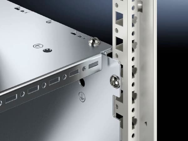 Rittal 8617.665, Extension plate, Stål, VX, 800 mm, 600 mm, 1,5 mm