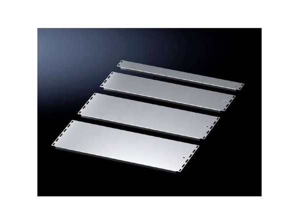 Rittal 8001.211, Lattialevy, Harmaa, Terästä, VX, VX IT, VX SE, 80 cm, 75 mm