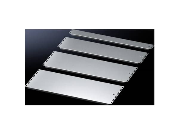 Rittal 8001.211, Lattialevy, Harmaa, Terästä, VX, VX IT, VX SE, 80 cm, 75 mm