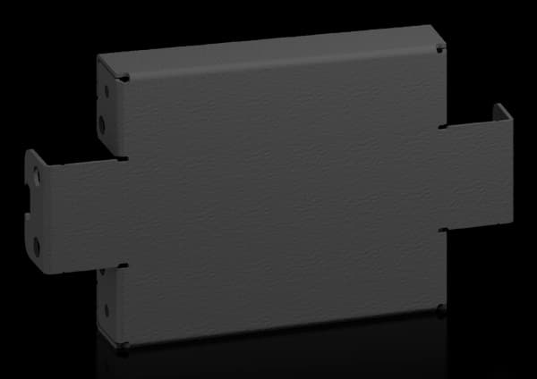 Rittal AX 2820.310, Trimpanel, Sort, Stål, 100 mm, 660 g, 2 stykker