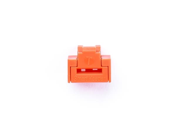 Smartkeeper NL03P1OR, Portblockerare, RJ-45, Orange, 12 styck, 11,7 mm, 11,5 mm