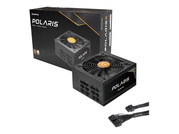 Chieftec Polaris Series - Strømforsyning (intern) - ATX12V 2.3/ EPS12V - 80 PLUS Gold - AC 100-240 V - 1050 Watt - aktiv PFC