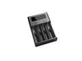 Miniatyrbilde 1 av 2: Nitecore NYHET i4, Lithium jern fosfat (LiFePO4), Lithium-Ion (Li-Ion), Nikkel-Metalhydrid (NiMH), AA, AAA, AAAA, C, D