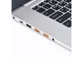Pikkukuva 3 / 5: Smartkeeper UL03P2OR, Portin lukitsin, USB A-tyyppi, Oranssi, Muovi, 100 kpl, Muovipussi