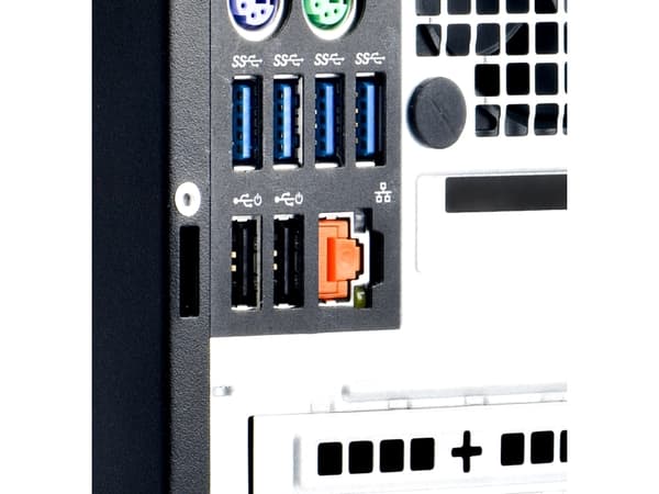 Smartkeeper NL03PKOR, Portblockerare + nyckel, RJ-45, Orange, 10 styck, Polypåse, 11,7 mm