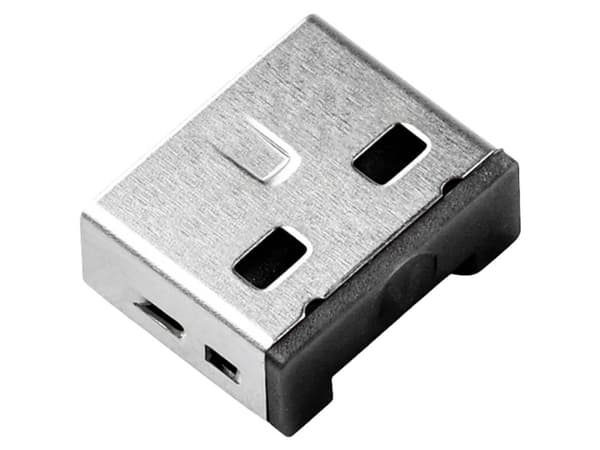 Smartkeeper UL03P1BK, Portin lukitsin, USB A-tyyppi, Musta, Muovi, 10 kpl, Muovipussi