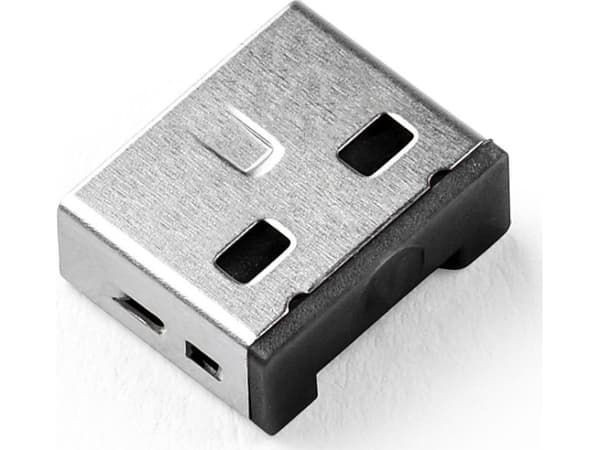 Smartkeeper UL03P1BK, Portin lukitsin, USB A-tyyppi, Musta, Muovi, 10 kpl, Muovipussi