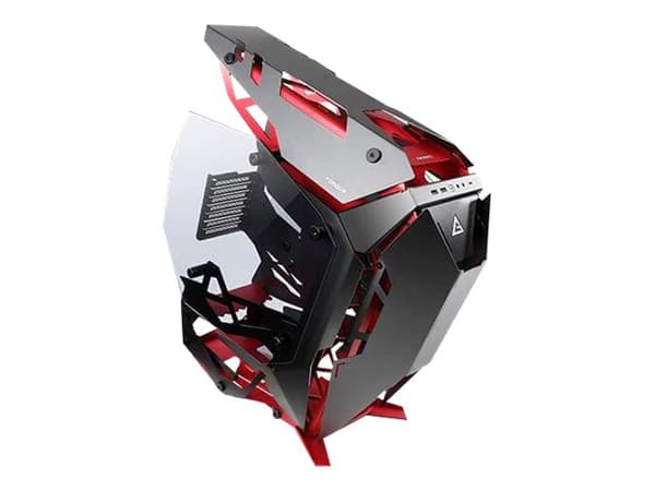 Antec Torque computer case, Midi Tower, PC, Musta, Punainen, ATX, EATX, ITX, mikro ATX, Alumiini, Pelaaminen