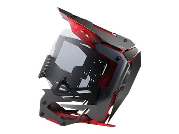 Antec Torque computer case, Midi Tower, PC, Musta, Punainen, ATX, EATX, ITX, mikro ATX, Alumiini, Pelaaminen