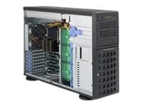 Supermicro SC745 BTQ-R920B - Tower 4U - utökad ATX - SATA/SAS - hot-swap 920 Watt - svart - USB