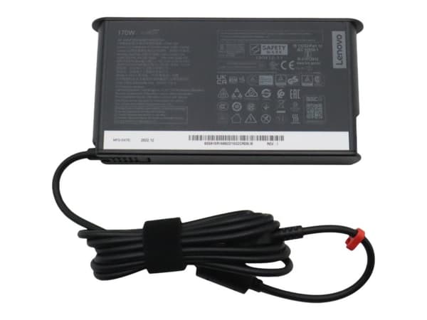 Lenovo - Verkkolaitesovitin - AC 100-240 V - 170 Watt - musta