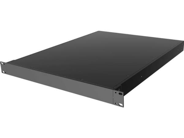 Hammond Electronics RM1U1922SBK 19 tommer 19 tommer industrikabinet 1 U Sort