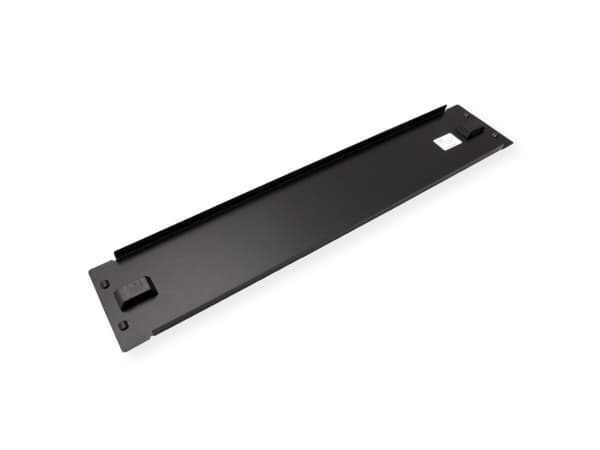ROLINE 26.30.0001, Blindpanel, Sort, Stål, 2U, 48,3 cm (19"), 361,9 g